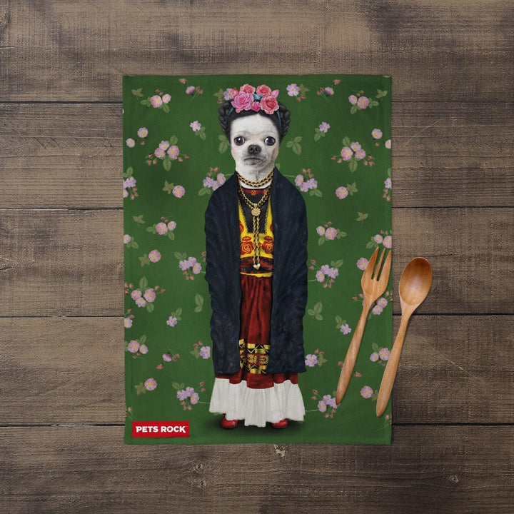 Fido Barko - Pets Rock Tea Towel