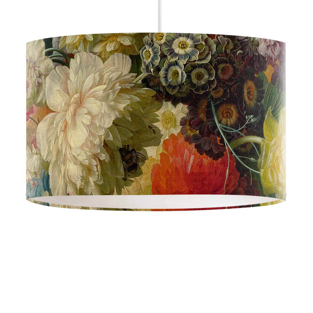 Flowers in a Vase detail Auricula - Van Brussell - National Gallery Lampshade