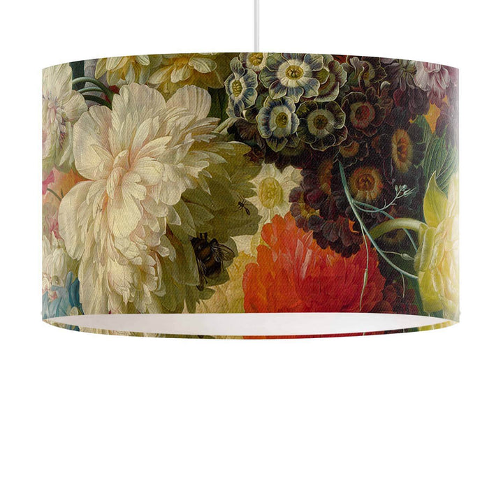 Flowers in a Vase detail Auricula - Van Brussell - National Gallery Lampshade