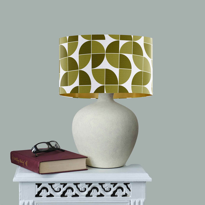 Green Quarters Geometertic - Design Lampshade