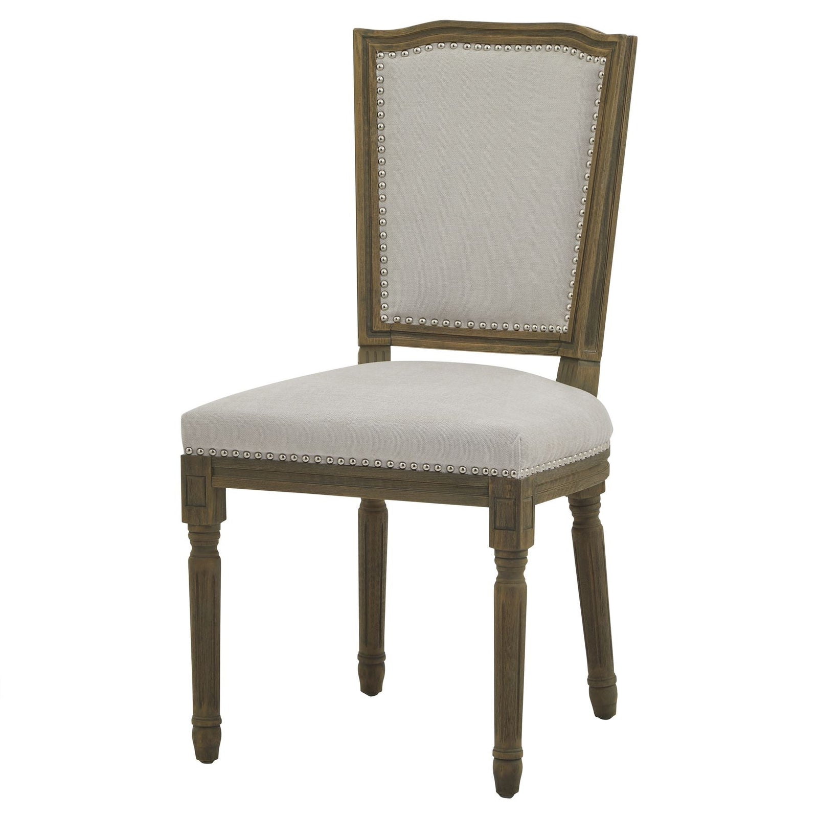 Hill Interiors Ripley Grey Dining Chair  Premium Home Decor Accent  stylish decorative home accessory