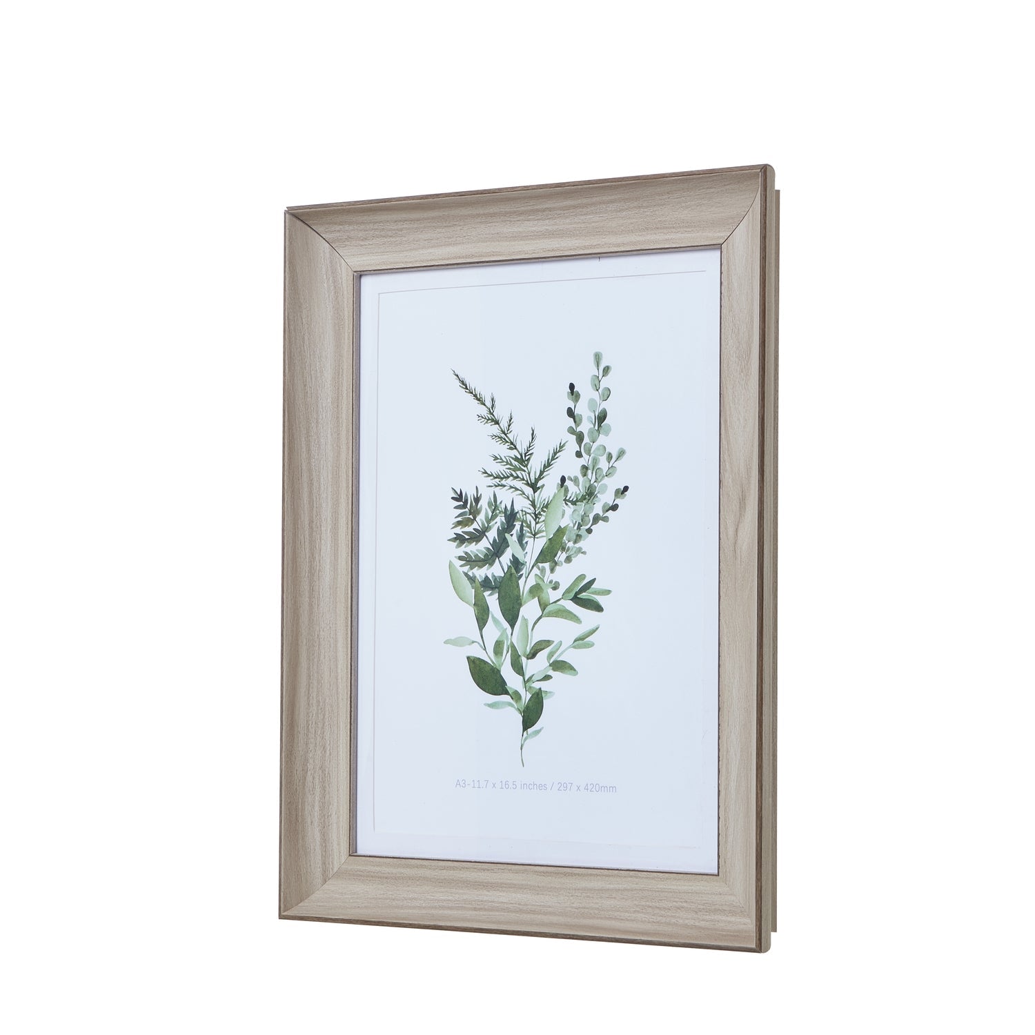 Hill Interiors White Washed A3 Picture Frame  Premium Home Decor Accent  stylish decorative home accessory