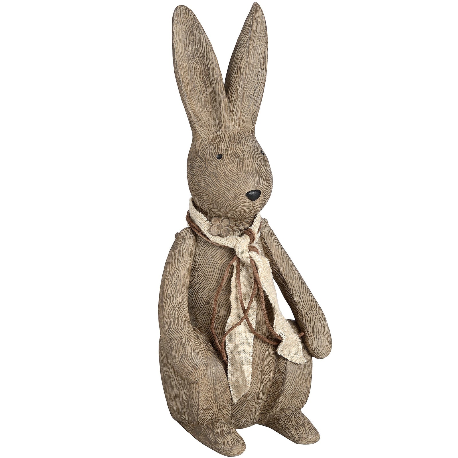 Hill Interiors Winter Bunny Rabbit - Large  Premium Home Decor Accent  stylish decorative home accessory