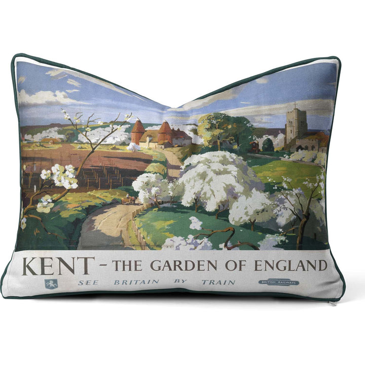 Kent - The Garden of England BR 1955 - National Railway Museum Cushion