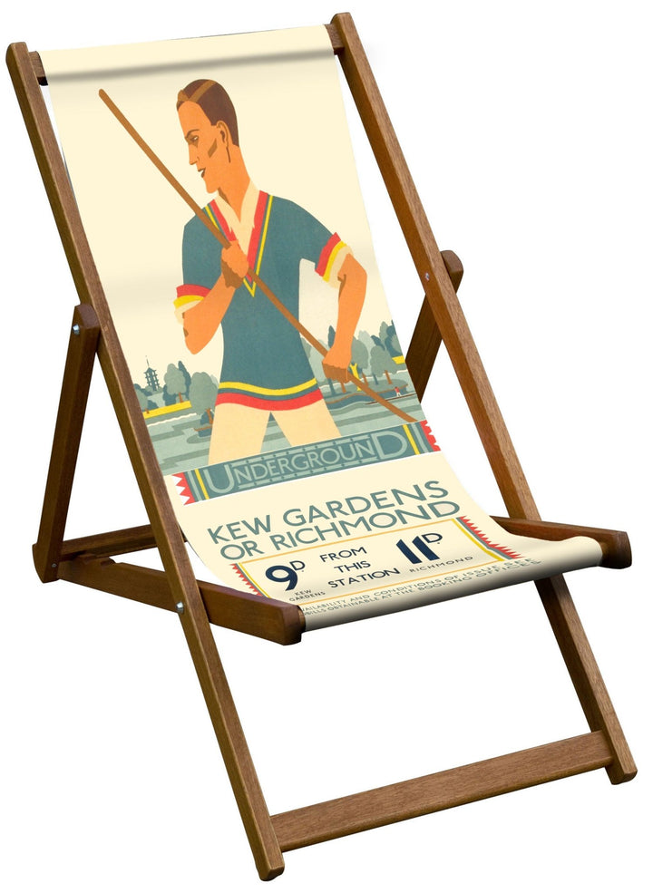 Kew Gardens Or Richmond TFL LTM - Underground Deckchair