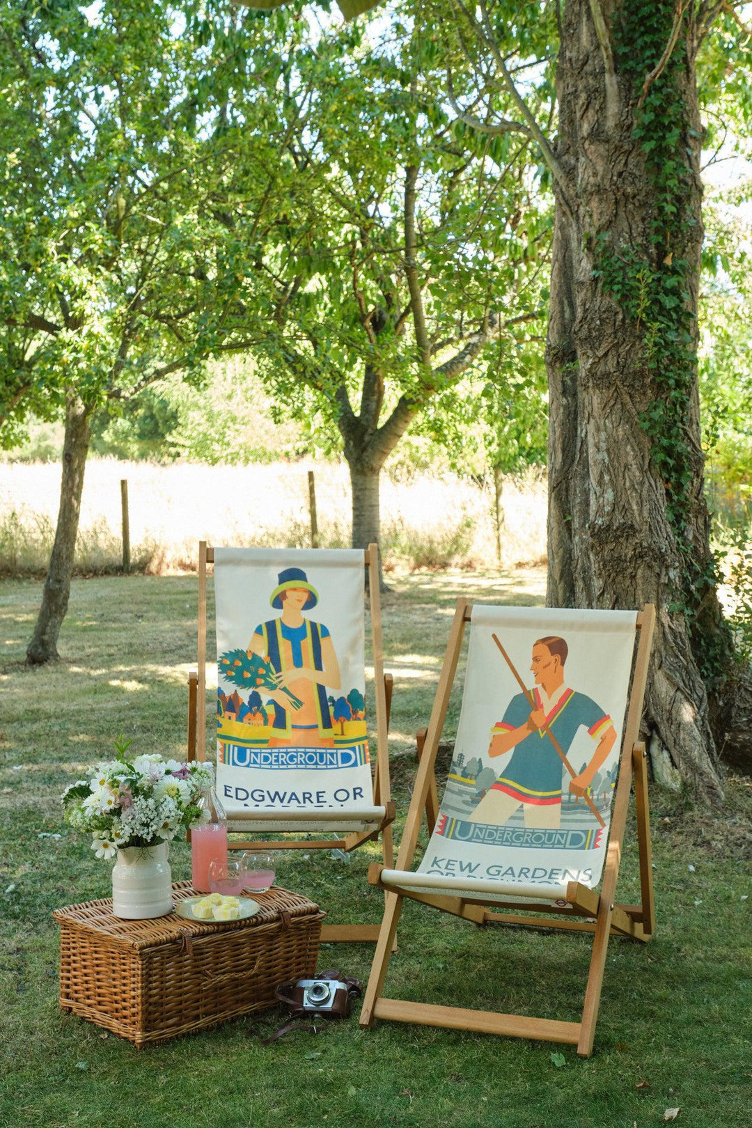 Kew Gardens Or Richmond TFL LTM - Underground Deckchair