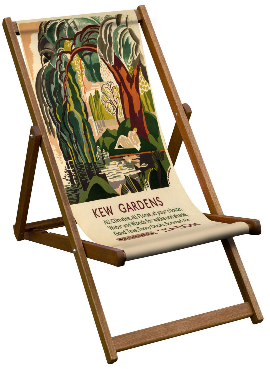 London Transport Kew Garden  ‰ÛÒ LT Underground  Deckchair