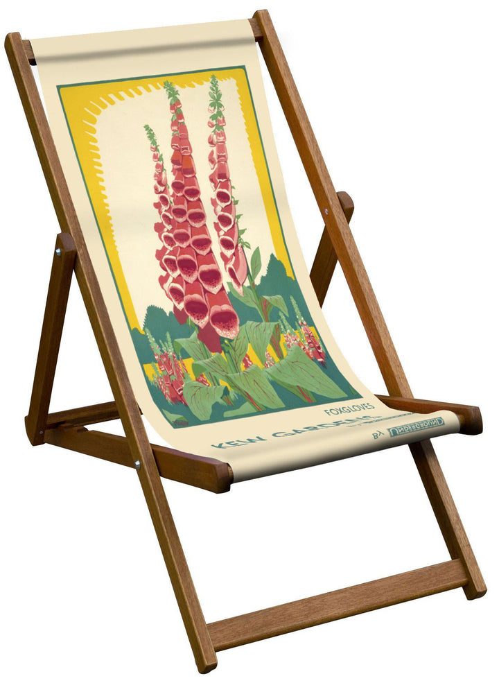 London Transport Kew Foxgloves  ‰ÛÒ LT Underground Deckchair