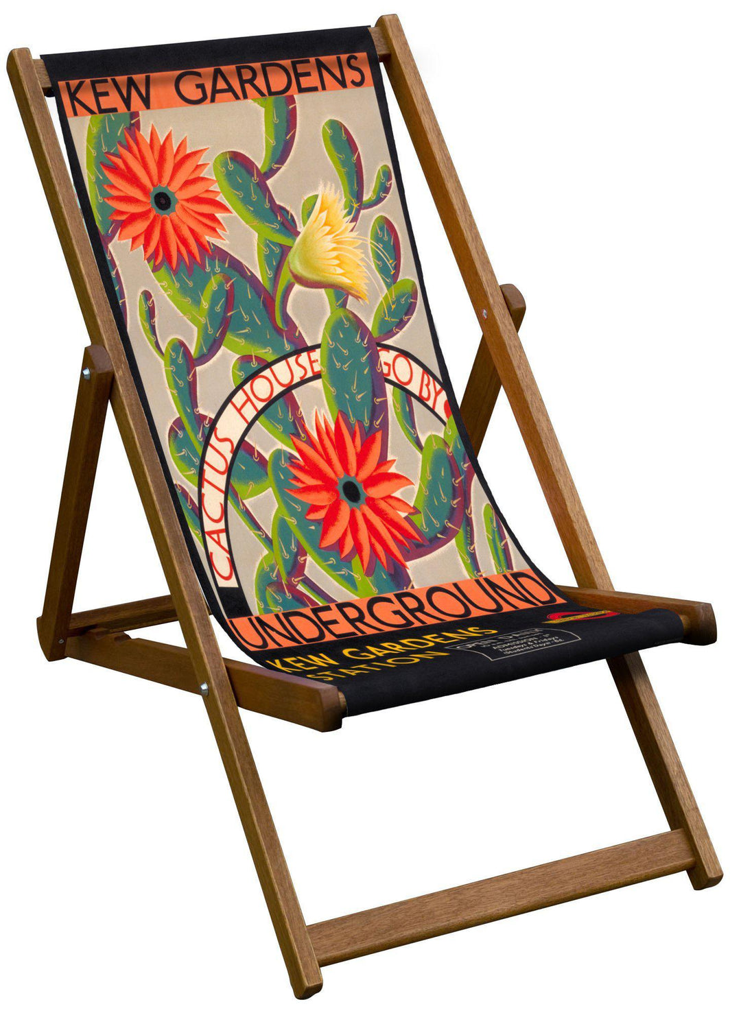 Kew Cactus - London Transport Deckchair