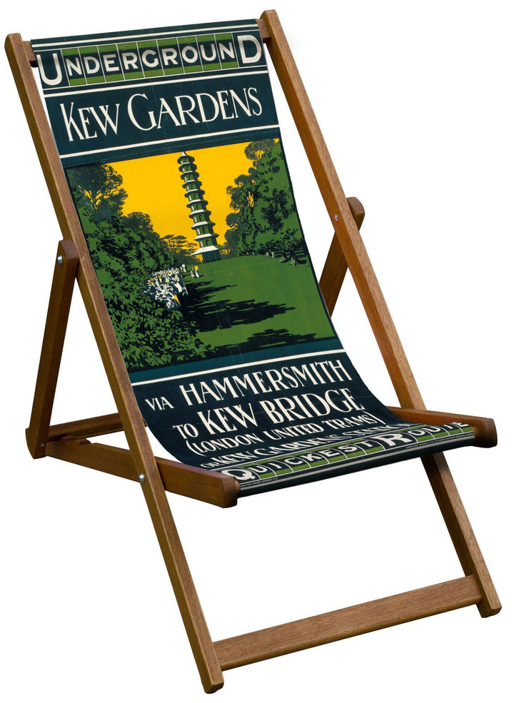 Kew Pagoda - London Transport Deckchair