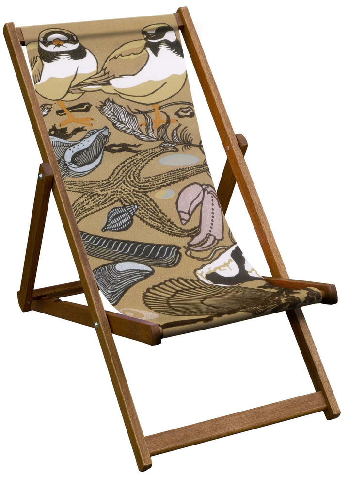 Ring Plovers - Robert Gillmor Deckchair