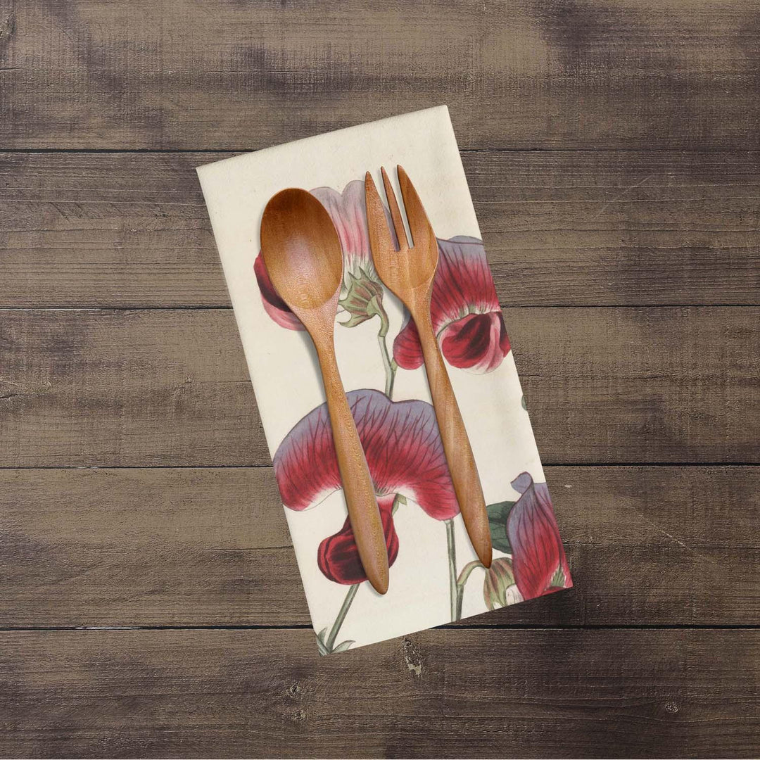 Perennial Sweetpea - Botanical Tea Towel