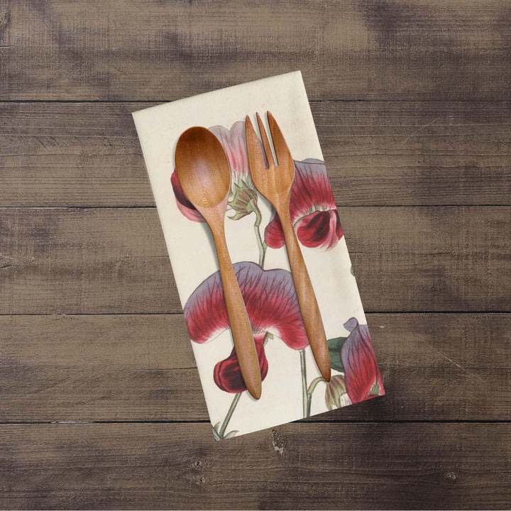 Perennial Sweetpea - Botanical Tea Towel