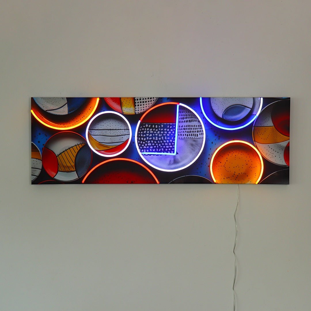 Plates   Wall Painting (LED Neon) product image shown in a home or gift setting