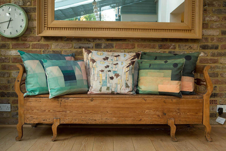 Polyphonic Architecture (1930) - Paul Klee Cushion