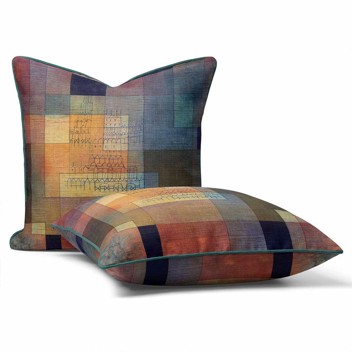 Polyphonic Architecture (1930) - Paul Klee Cushion