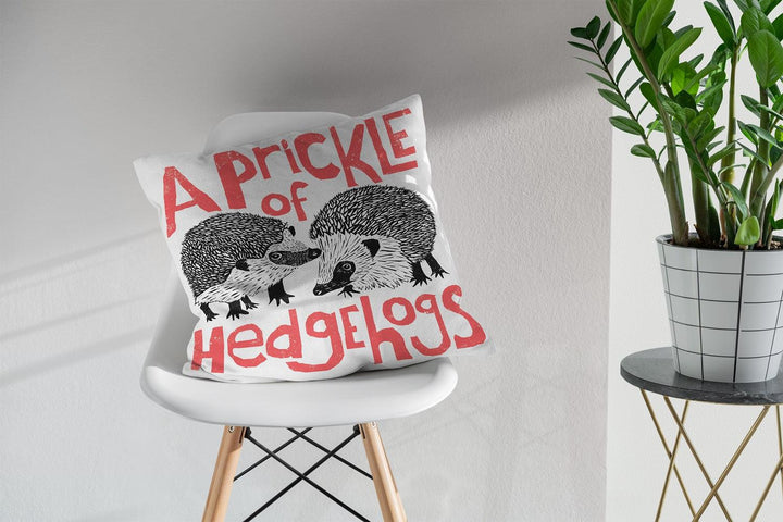 Prickle of Hedgehog - Collective Noun Cushion