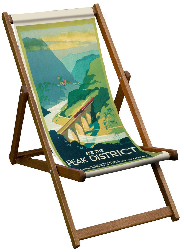 See The Peak District Haddon Hall - National Railways Museum Deckchair
