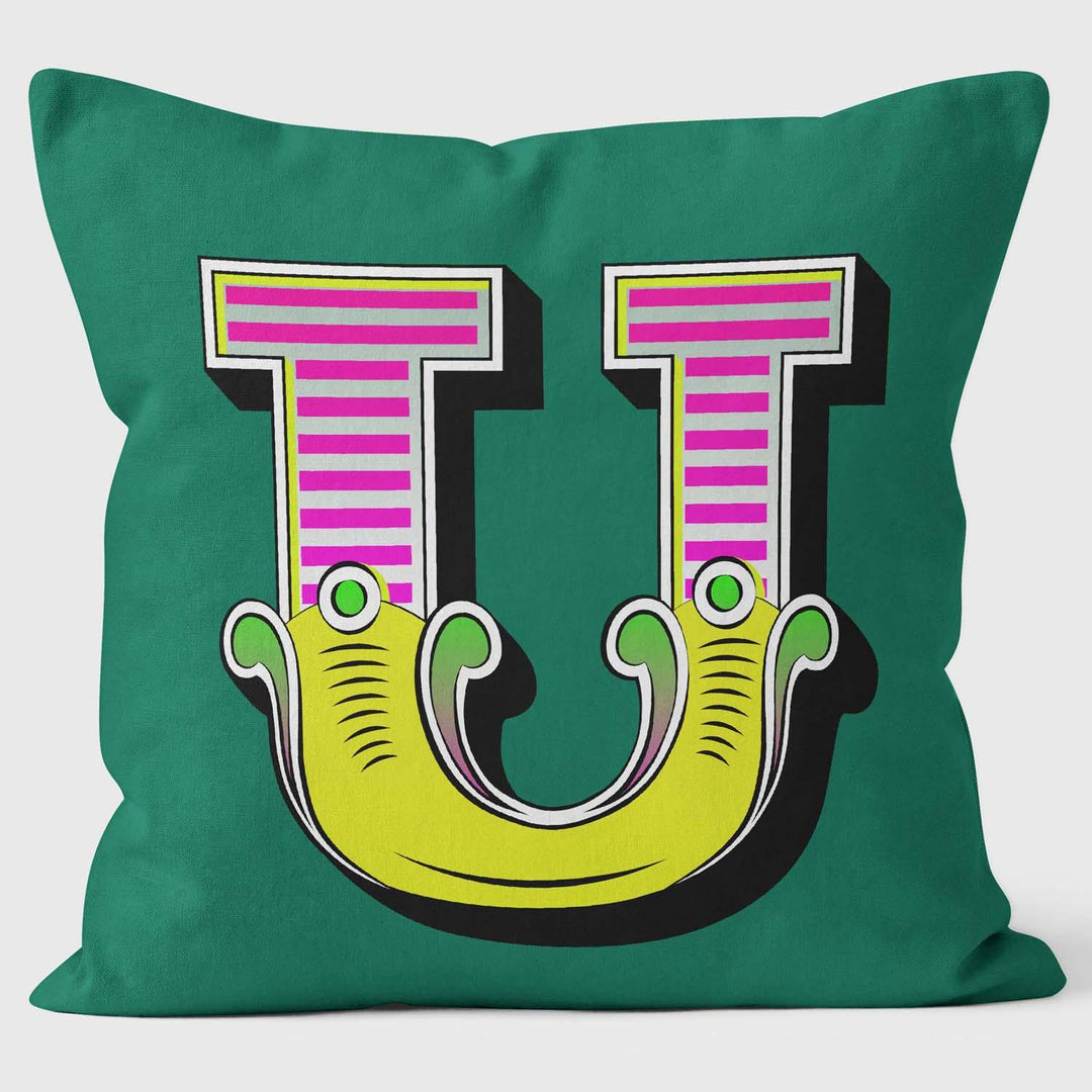 Showtime! - Font Alphabet Letter U