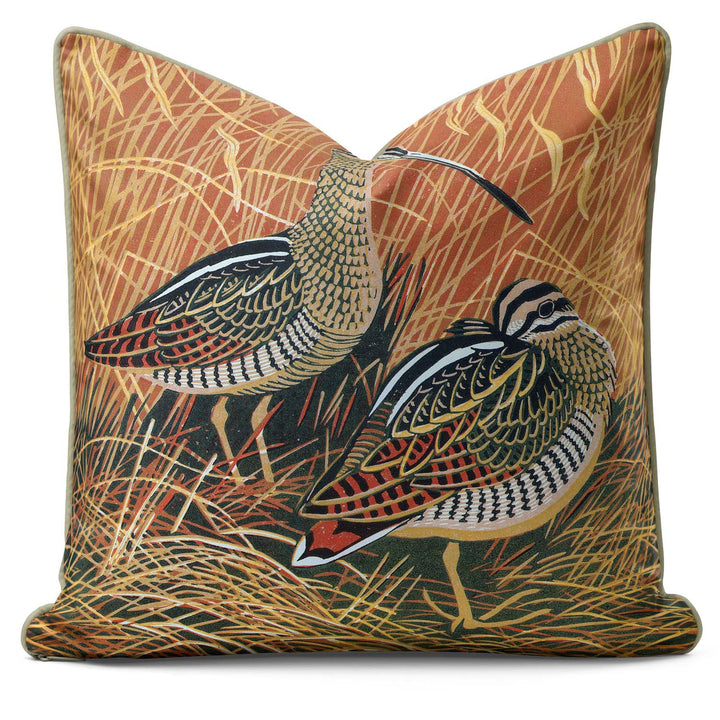 Snipe - Robert Gillmor Cushion