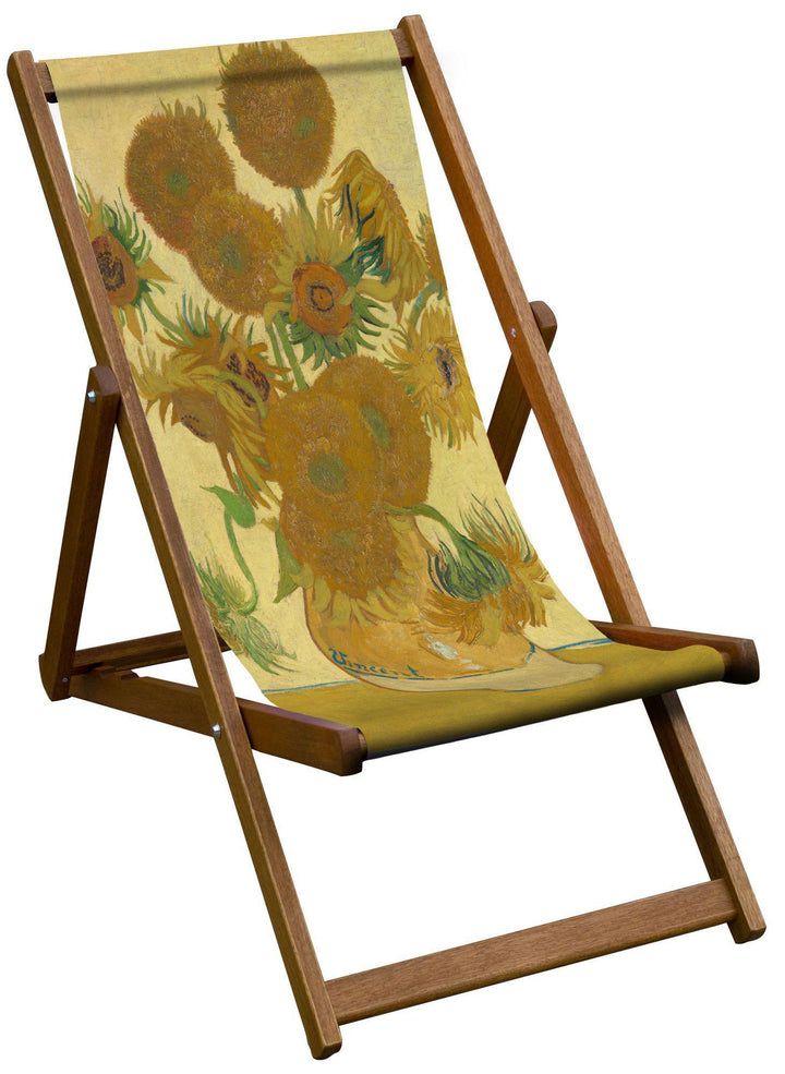 Sunflowers - van Gogh - National Gallery National Gallery Deckchair