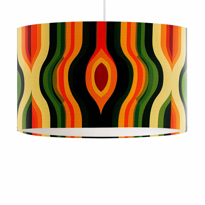Sunset Stripes - Art Lampshade