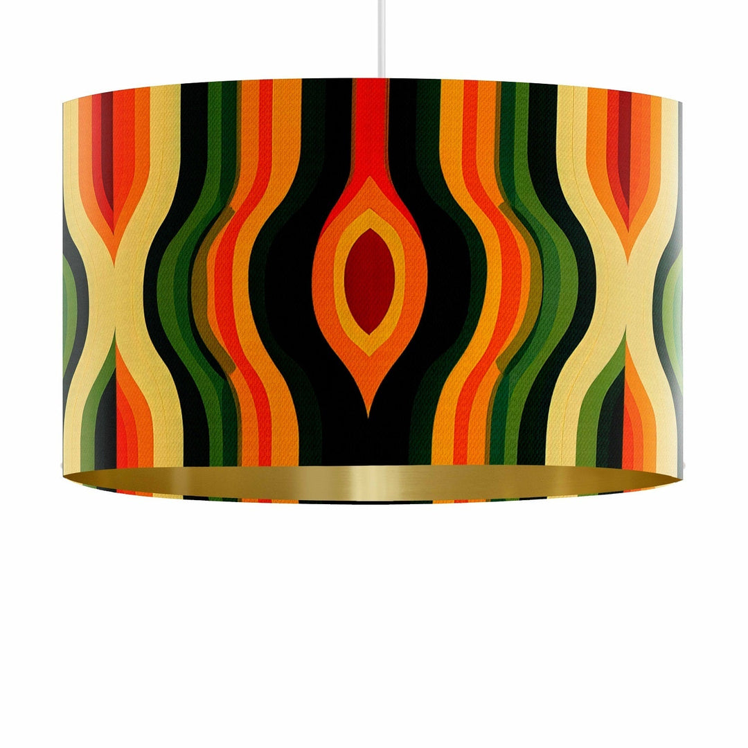Sunset Stripes - Art Lampshade