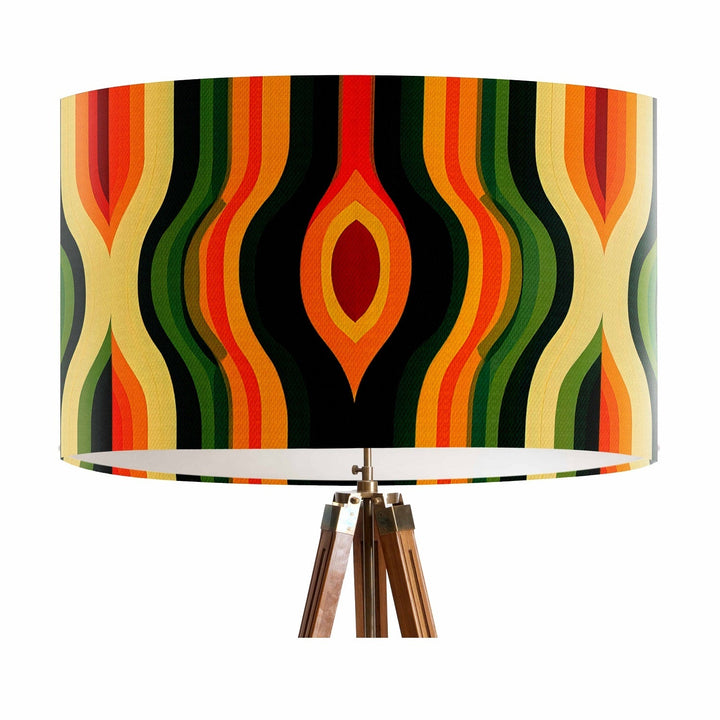 Sunset Stripes - Art Lampshade