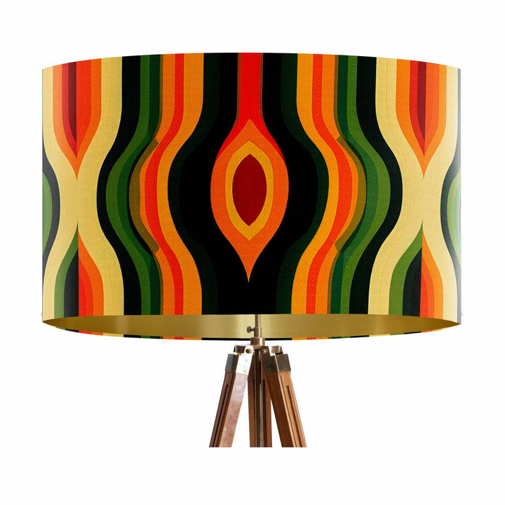 Sunset Stripes - Art Lampshade