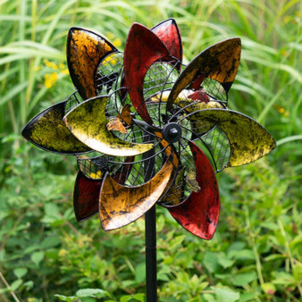 Wind Spinner Garden Ornament Butterfly Twirl by Windward