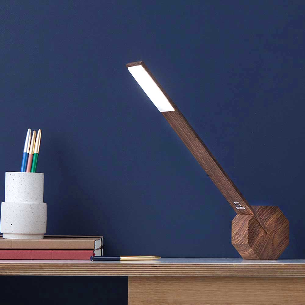Octagon One Desk Table Lamp in Eight Colours by Gingko