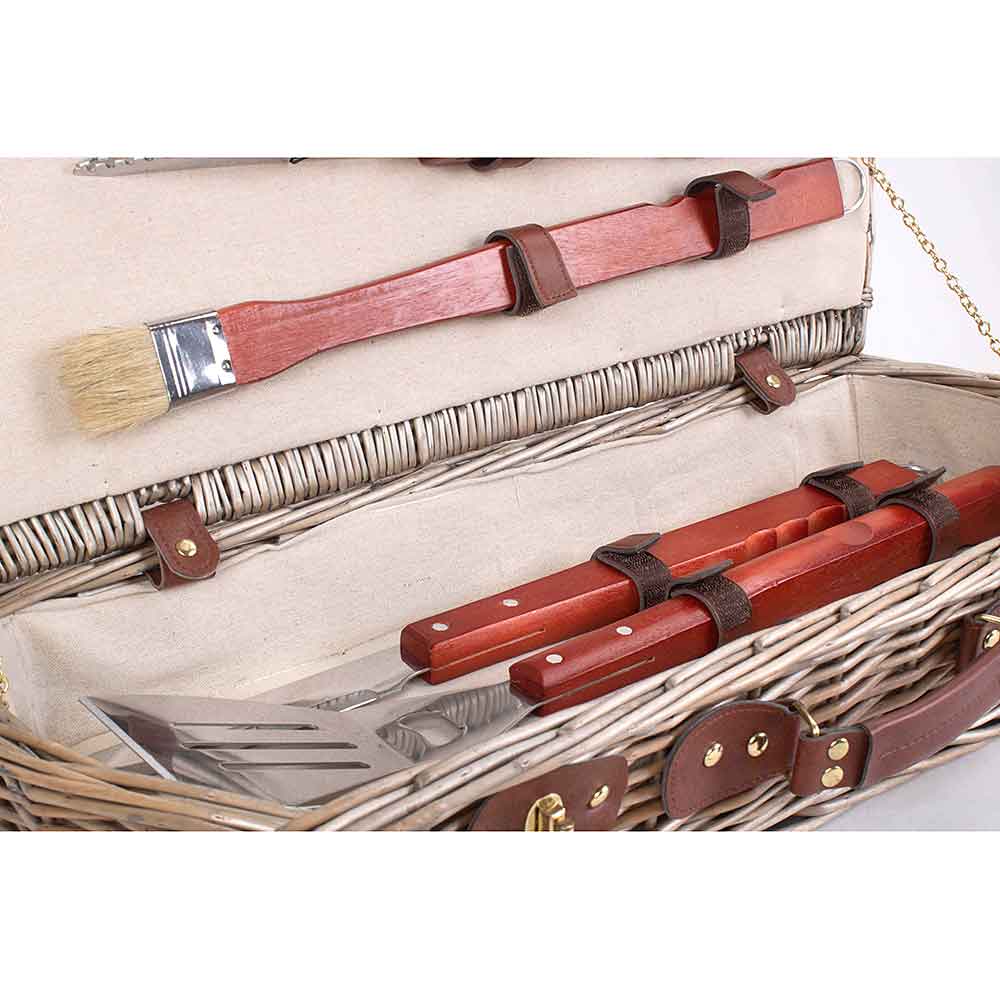 Stainless Steel Barbeque Tool Basket Set 145 by Willow