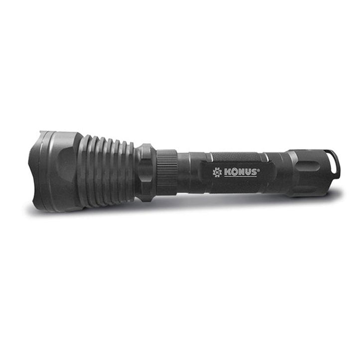 Konuslight-RC4 1300 Lumens Rechargeable Tactical LED Flashlight Torch by Konus
