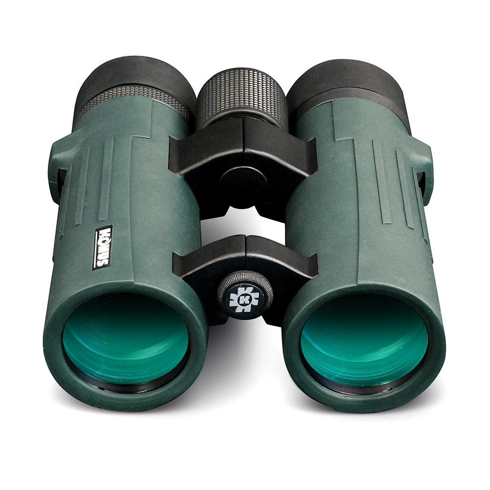 Binoculars Professional Green Waterproof 8x, 10x, 12x Konusrex by Konus