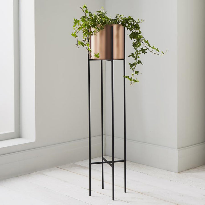 Medium Plant Holder Flowerpot Stand Copper By Home & Lifestyle