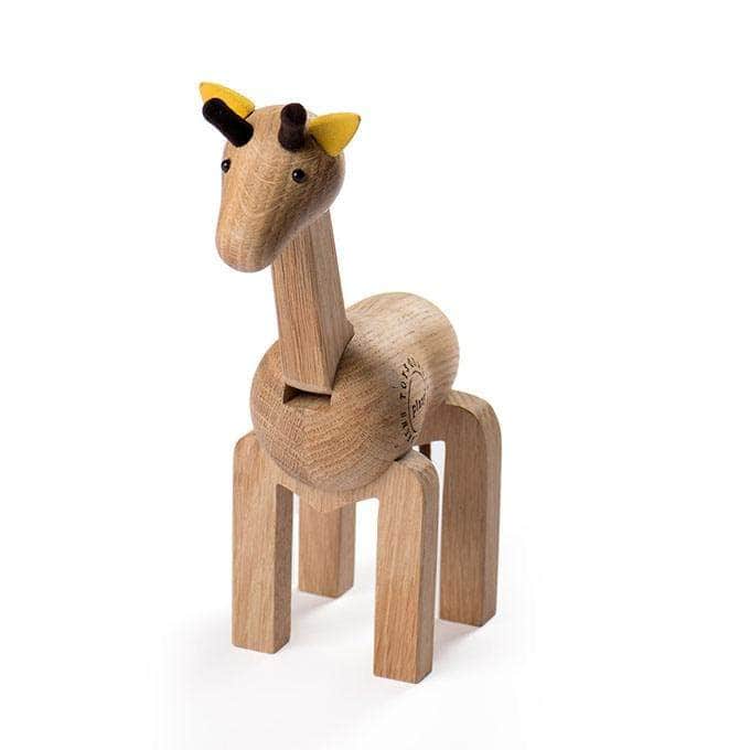 Wooden Giraffe Toy Children's Traditional Solid Oak Wood by PLAAY?