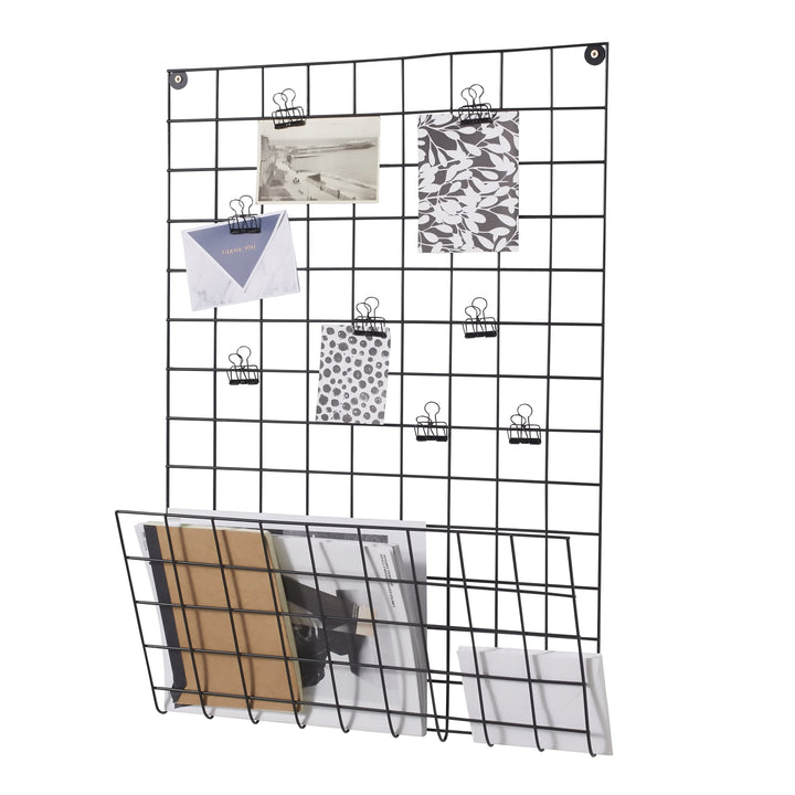 Black Wire Mesh Notice Wallboard By Home & Lifestyle