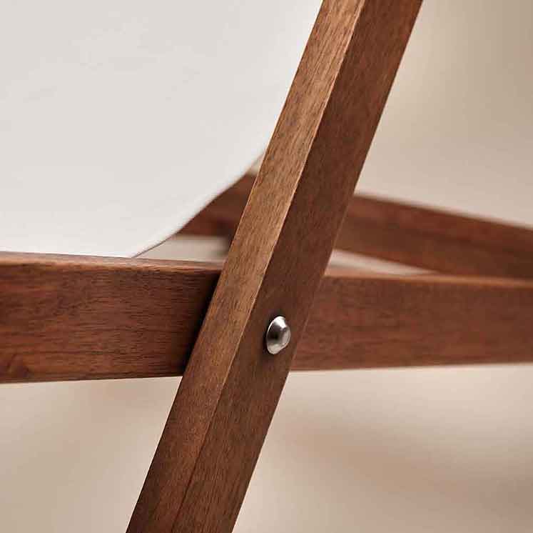 Hardwood Folding Deckchair - Canadian Pacific by Artworld Deckchairs 