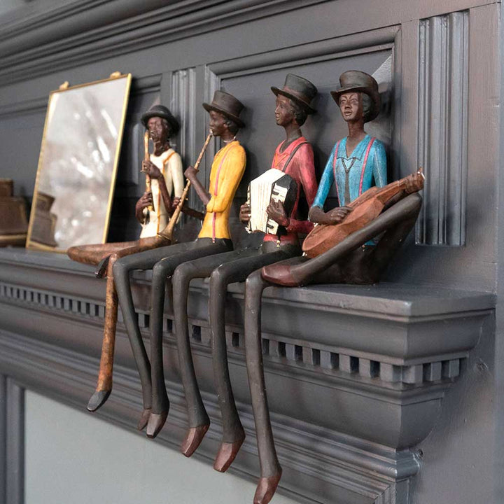 The Sitting Jazz Musicians by Hill Interiors