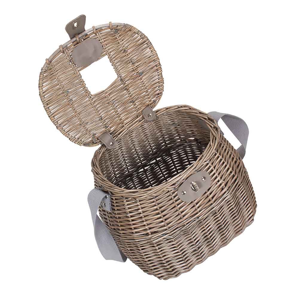 Fishing Creel In Antique Wash Willow 152 by Willow