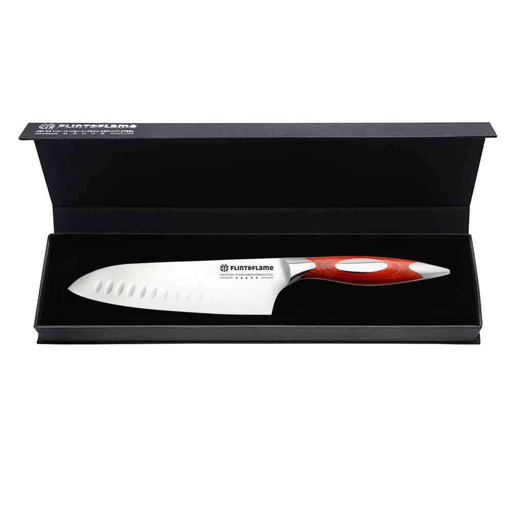 Kitchen Chef Santoku Knife 6" by Flint and Flame