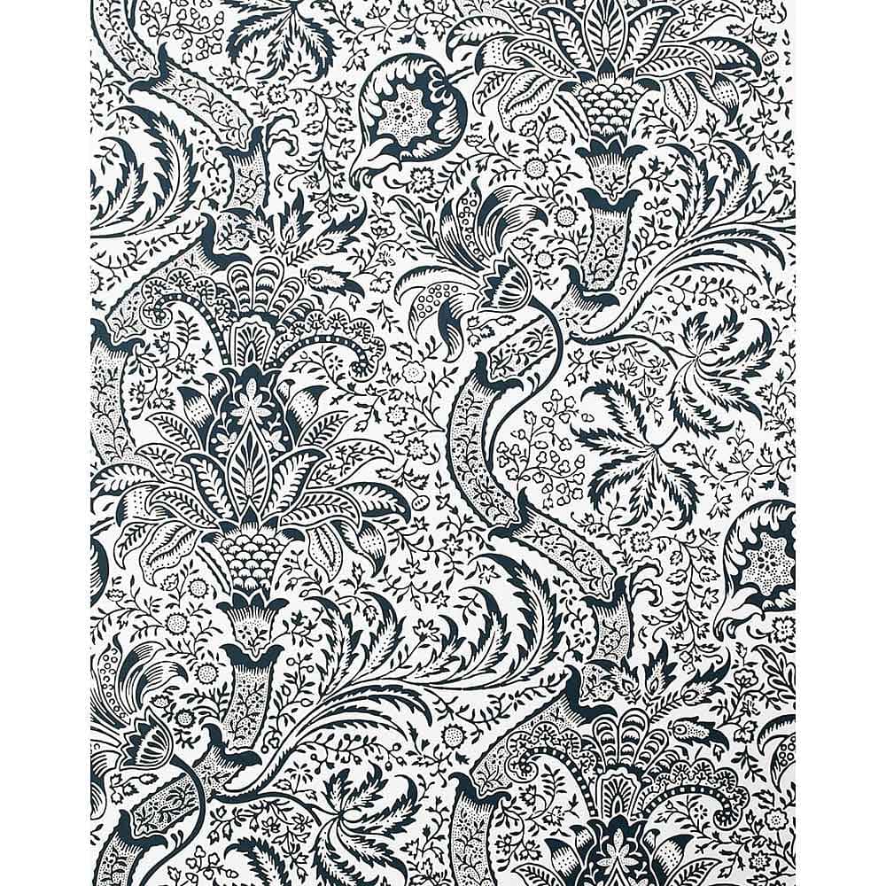 ARTWORLD STOOLS Indian by William Morris - Hardwood Folding Stool pattern detail