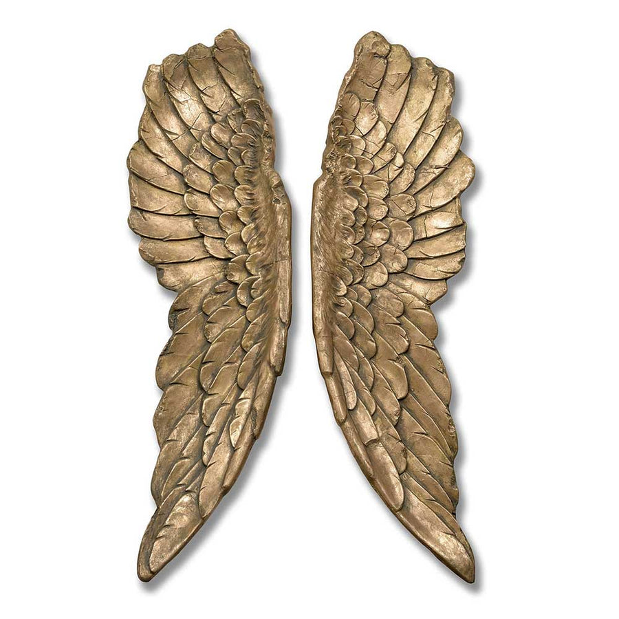 Gold Angel Wings Wall Decor by Hill Interiors