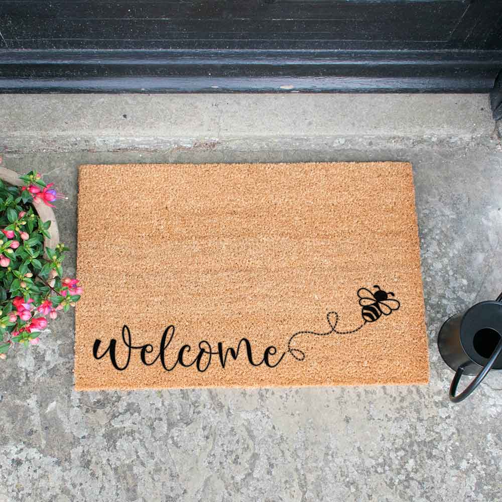 Front Doormat Indoor Outdoor Custom Welcome