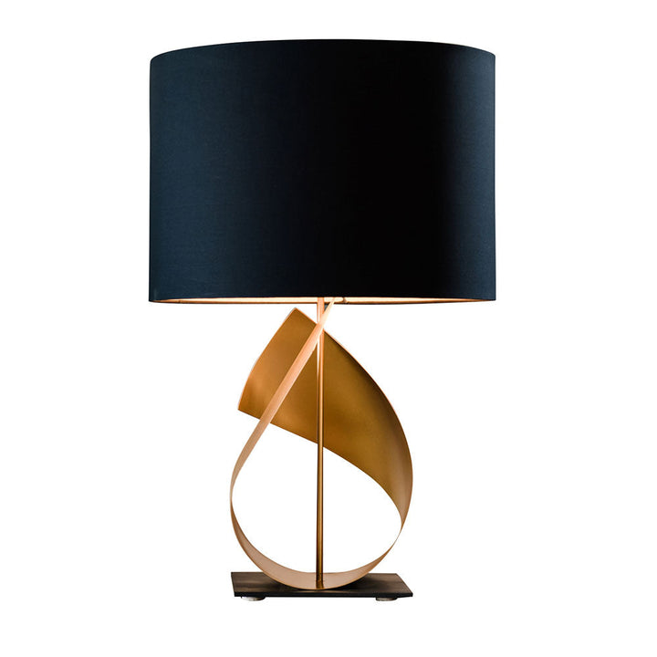 Modern Contemporary Table Lamp in Gold and Black by Arcform