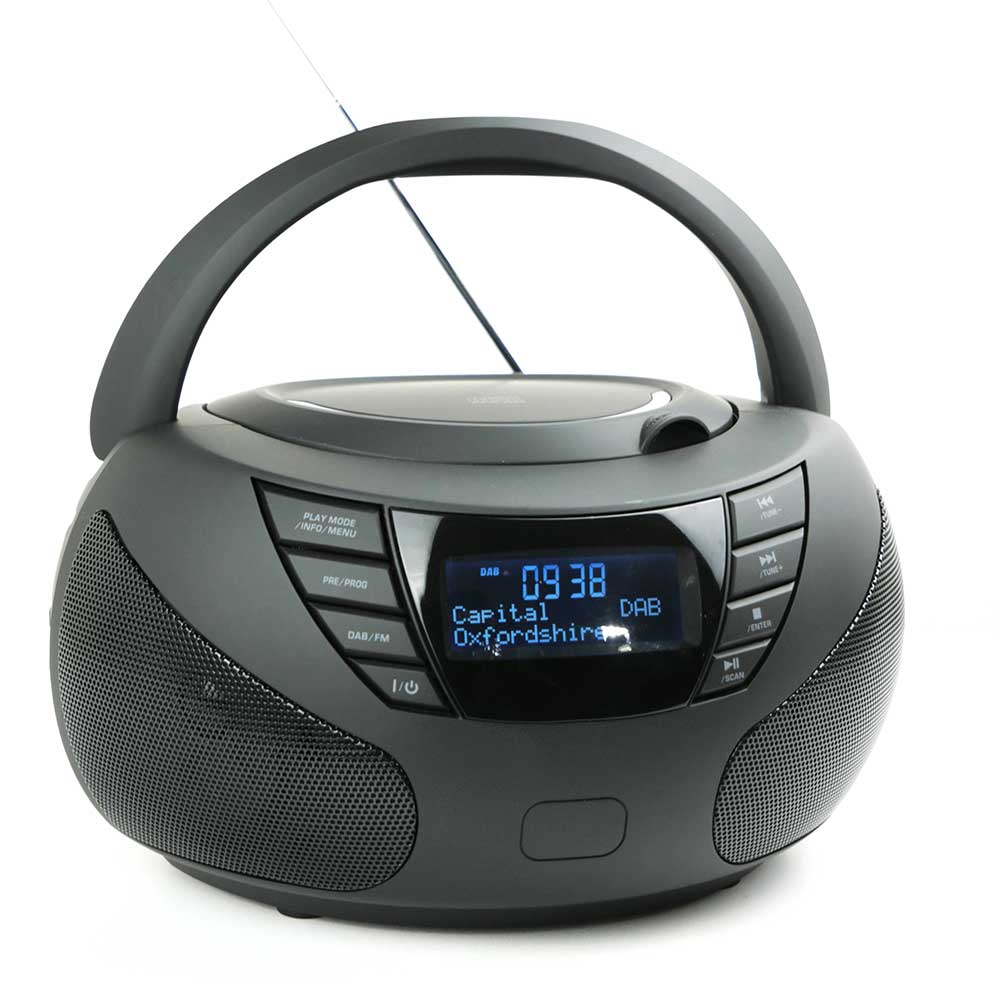 Radio and CD Player DAB STAR LED Display by Steepletone