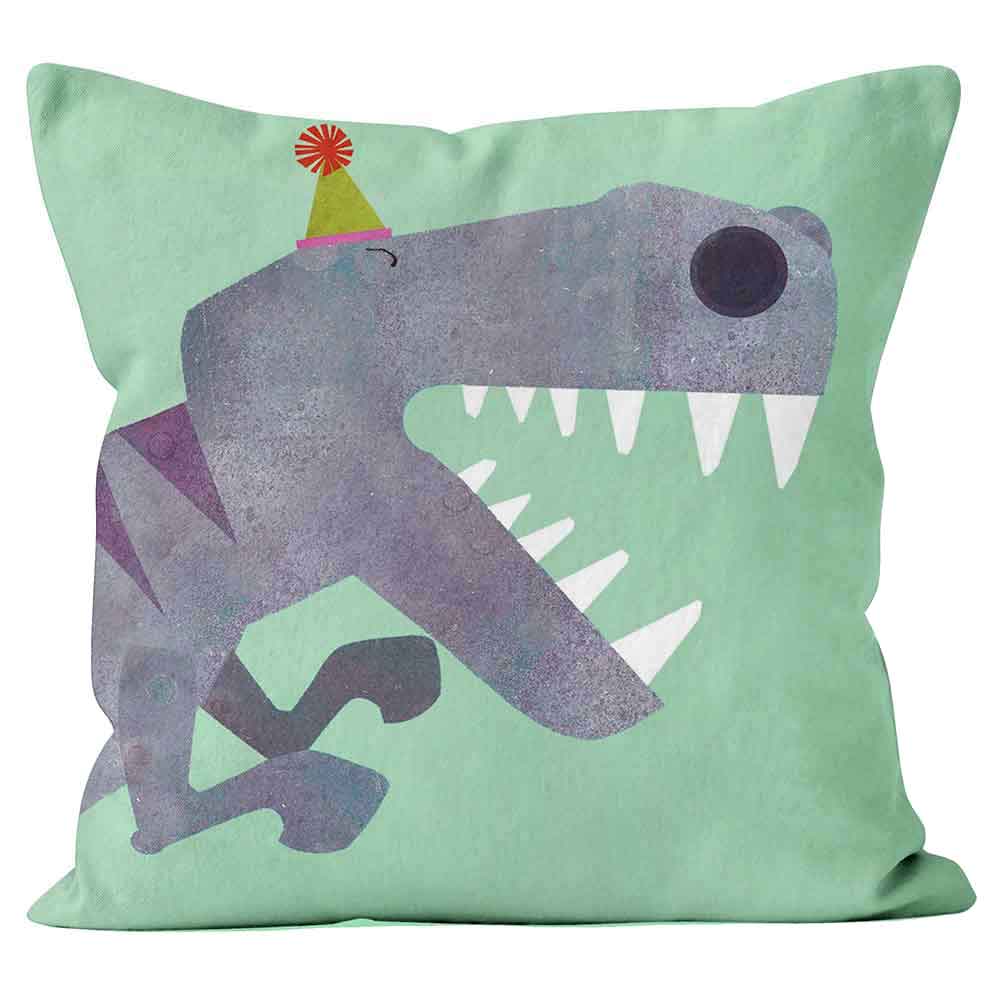 Cushions Are Us T Rex Dinosaur Kali Stileman Cushion