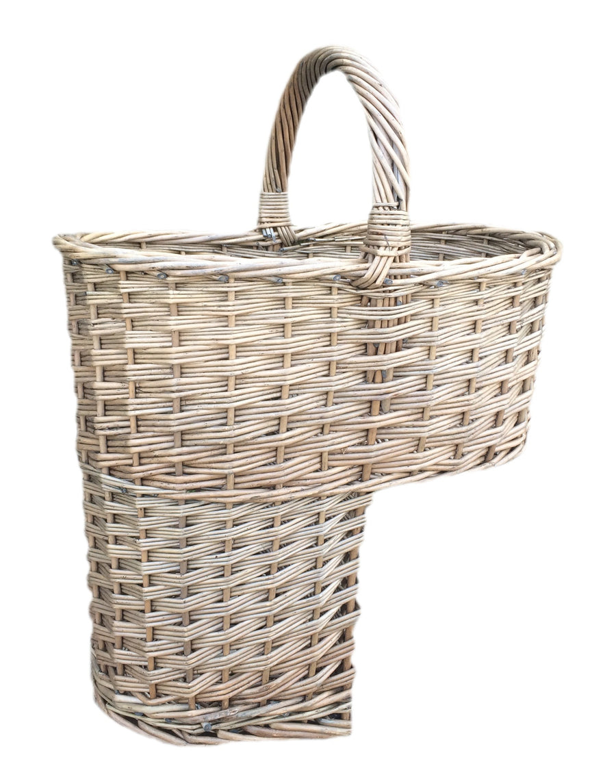 Antique Wash Willow Stepped Stair Basket 093 by Willow
