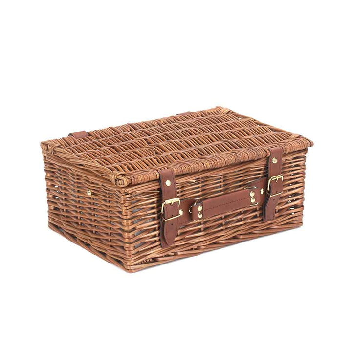 Fully Fitted Picnic Basket Hamper in CreamTwo Person 115 by Willow
